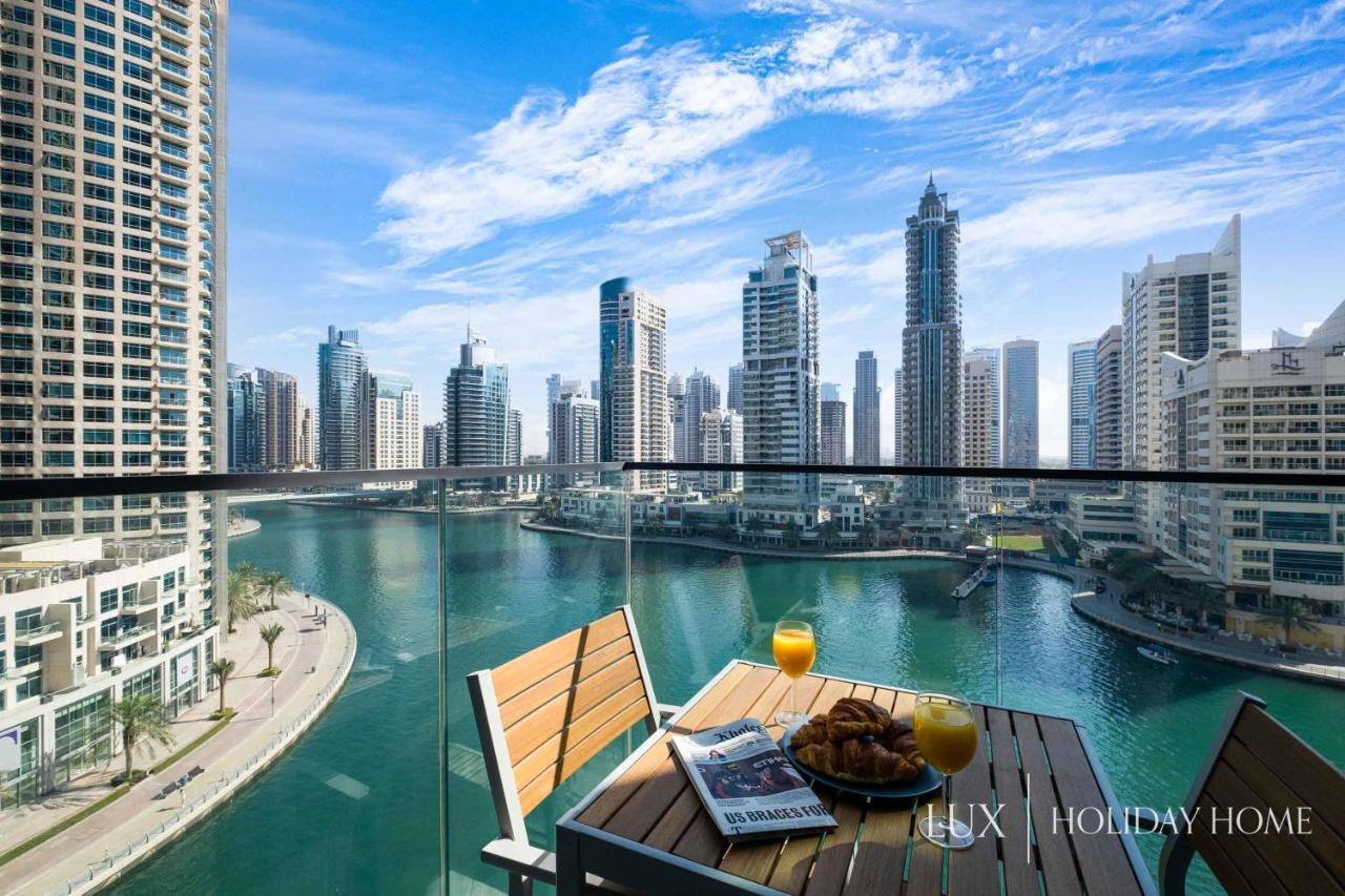 Lux - Contemporary Suite With Full Marina View Dubaj Exteriér fotografie