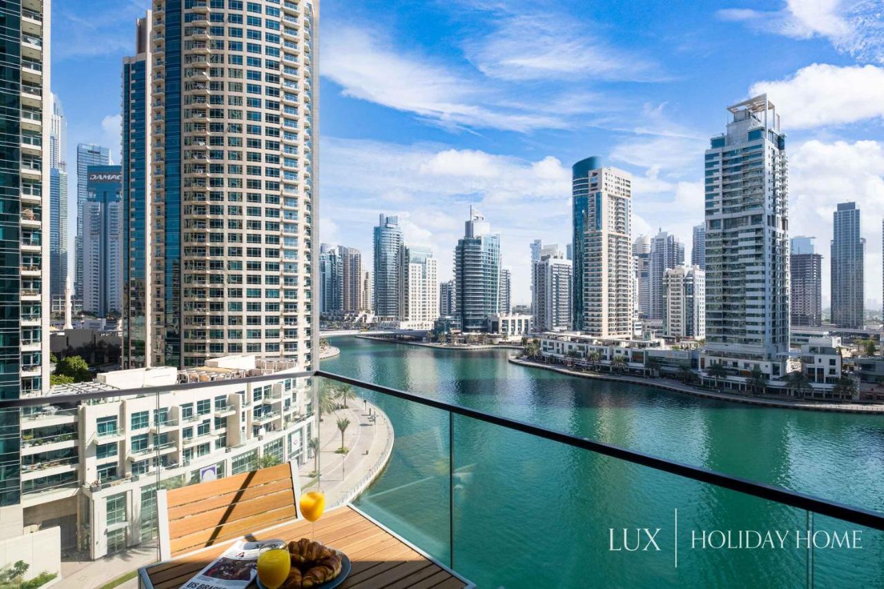 Lux - Contemporary Suite With Full Marina View Dubaj Exteriér fotografie