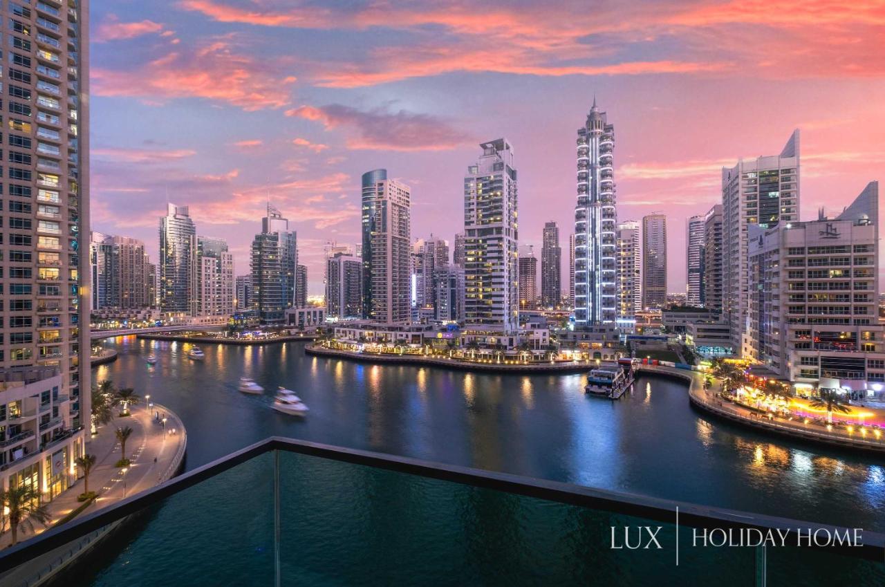 Lux - Contemporary Suite With Full Marina View Dubaj Exteriér fotografie