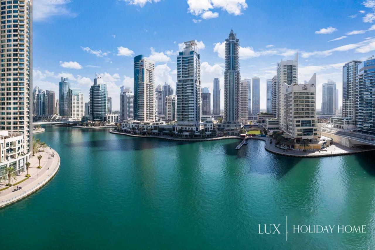 Lux - Contemporary Suite With Full Marina View Dubaj Exteriér fotografie