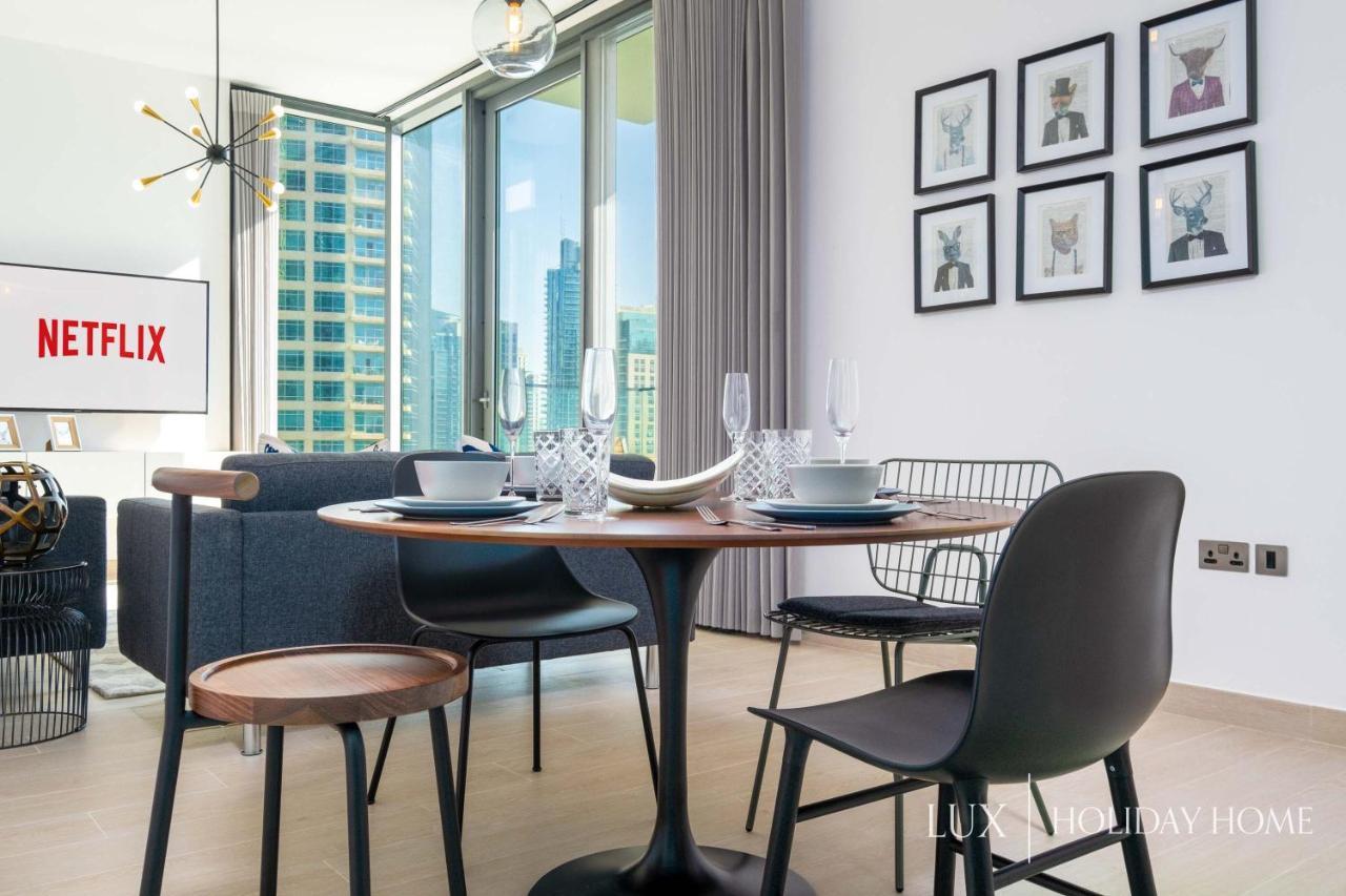 Lux - Contemporary Suite With Full Marina View Dubaj Exteriér fotografie