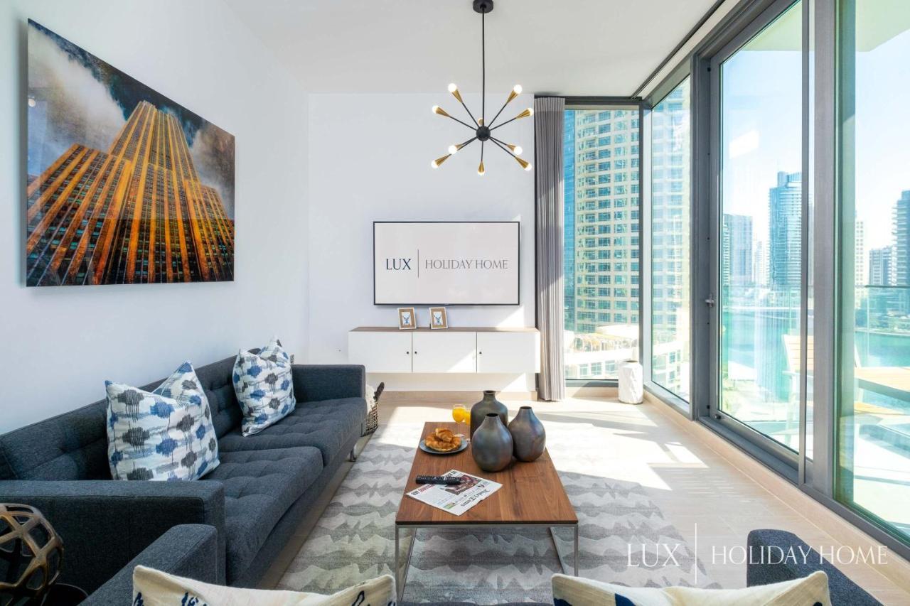 Lux - Contemporary Suite With Full Marina View Dubaj Exteriér fotografie