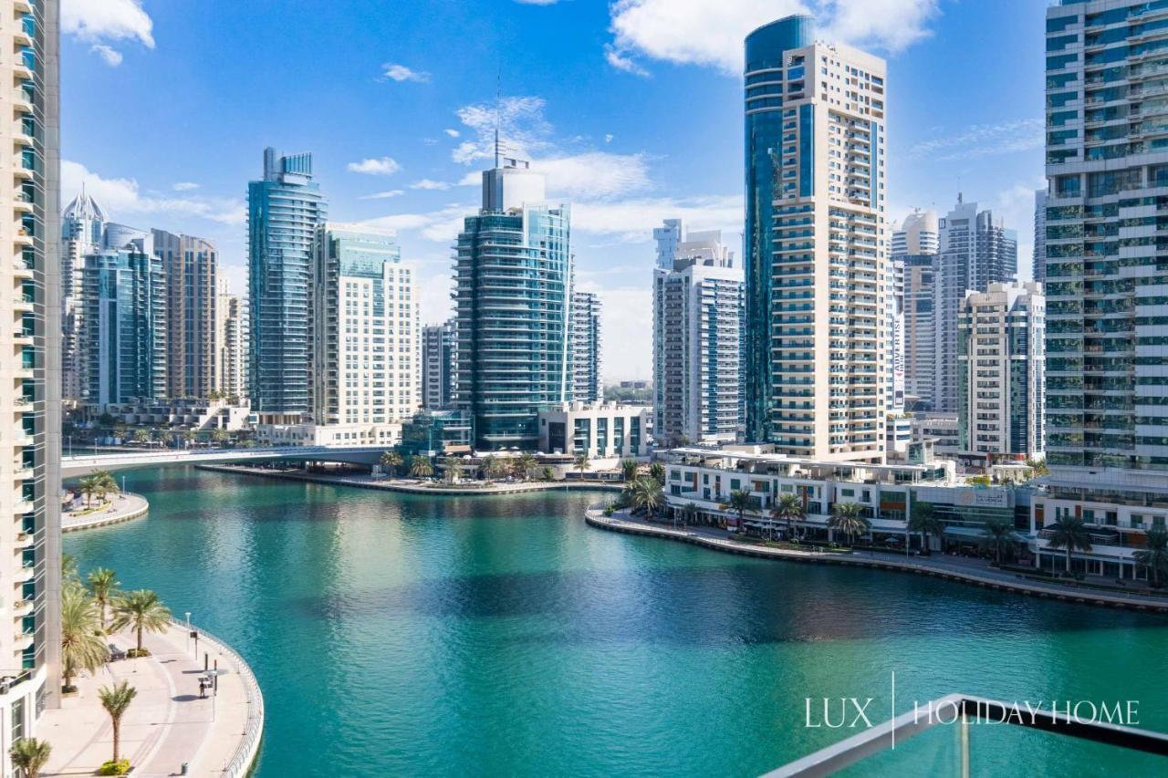 Lux - Contemporary Suite With Full Marina View Dubaj Exteriér fotografie