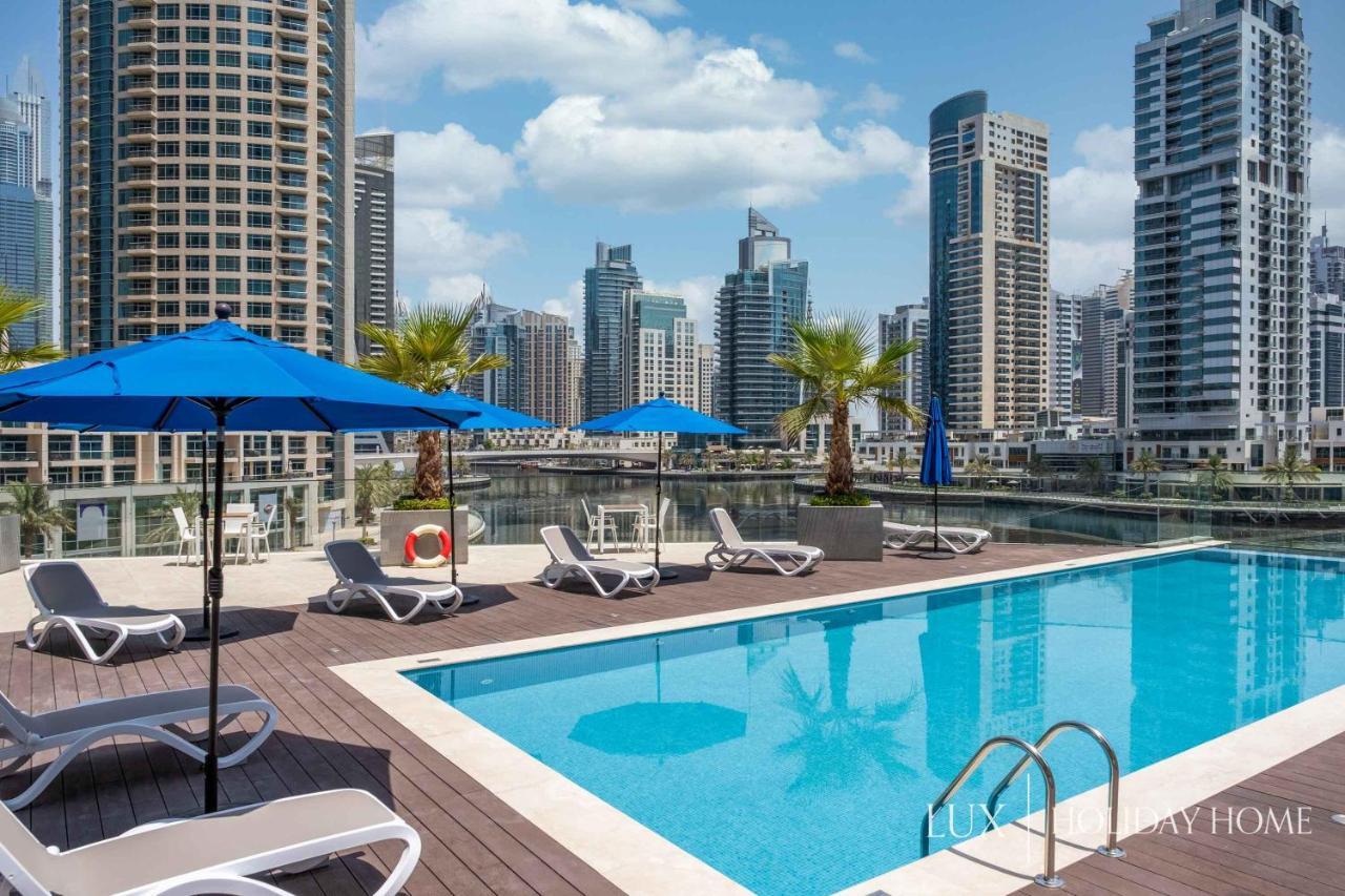 Lux - Contemporary Suite With Full Marina View Dubaj Exteriér fotografie